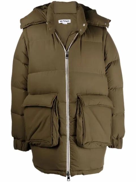 padded coat by SUNNEI