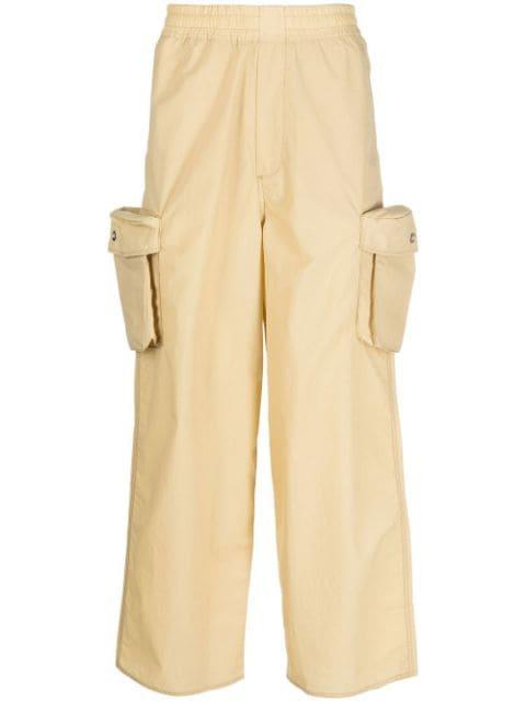 wide-leg cargo trousers by SUNNEI