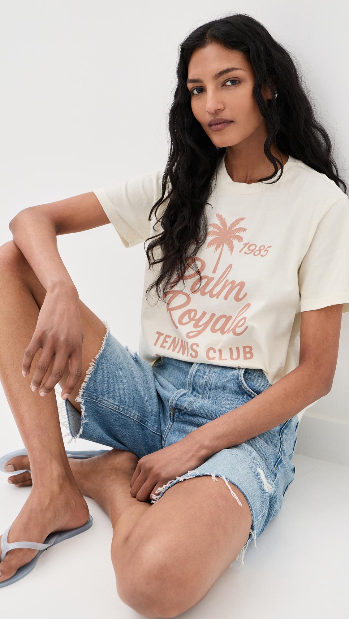 Palm Royale Tennis Everyday Tee by SUNNY SOMEWHERE