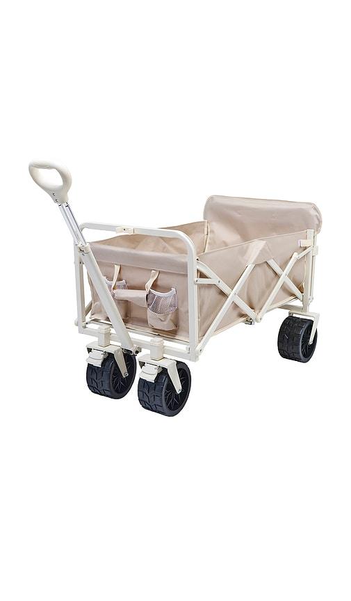 Sunnylife Beach Cart in Cream by SUNNYLIFE