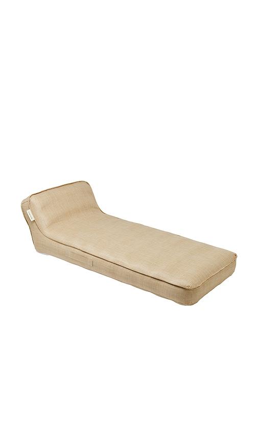 Sunnylife Luxe Lounger in Beige by SUNNYLIFE