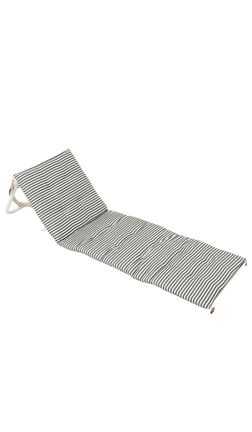 Sunnylife Reclining Beach Chair in Olive by SUNNYLIFE