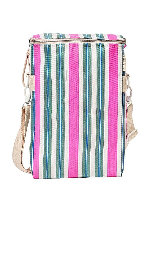 Sunnylife Recycled Nylon Drinks Cooler Bag in Sage by SUNNYLIFE