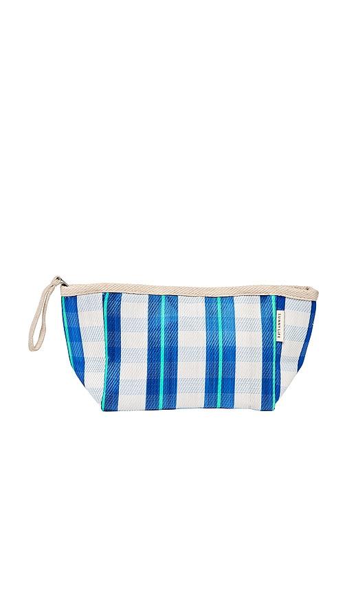 Sunnylife Recycled Nylon Pouch in Blue by SUNNYLIFE