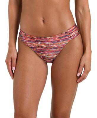 Shimmer Ripple Shirred Side Hipster Bottom by SUNSHINE 79