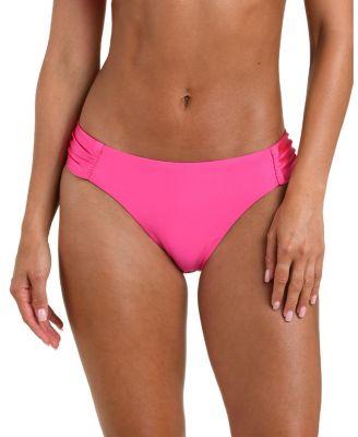 Solid Shirred Side Hipster Bottom by SUNSHINE 79