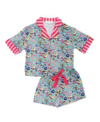 Girls' Kids Silky 90's Girl Silky Set - Little Kid by SUNSHINE SOCIETY