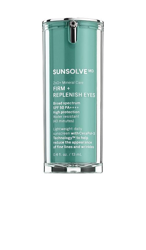 SunsolveMD ZnO+ Mineral Care Firm + Replenish Eyes SPF 50 in Beauty by SUNSOLVEMD