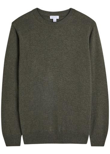 Crew-neck cashmere jumper by SUNSPEL