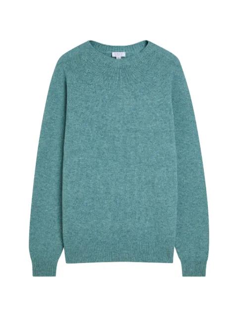 Melangé wool jumper by SUNSPEL