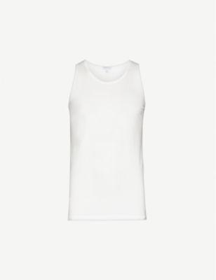 Q82 superfine cotton-jersey vest by SUNSPEL