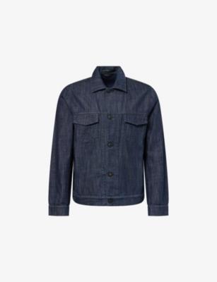 Regular-Fit Japanese Denim Jacket by SUNSPEL
