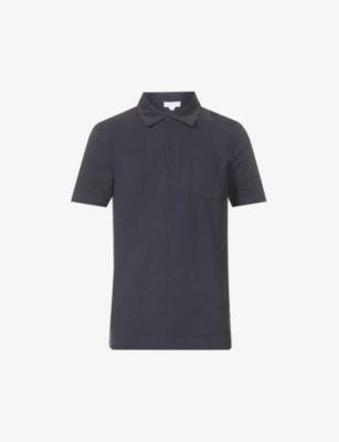 Riviera cotton-piqué polo shirt by SUNSPEL