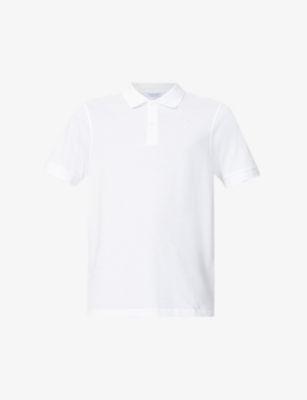 Short-sleeved cotton- piqué polo shirt by SUNSPEL