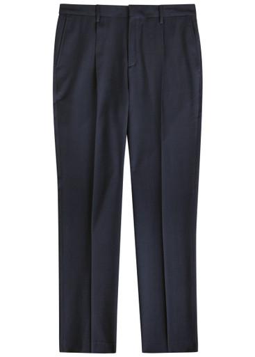 Straight-leg wool trousers by SUNSPEL