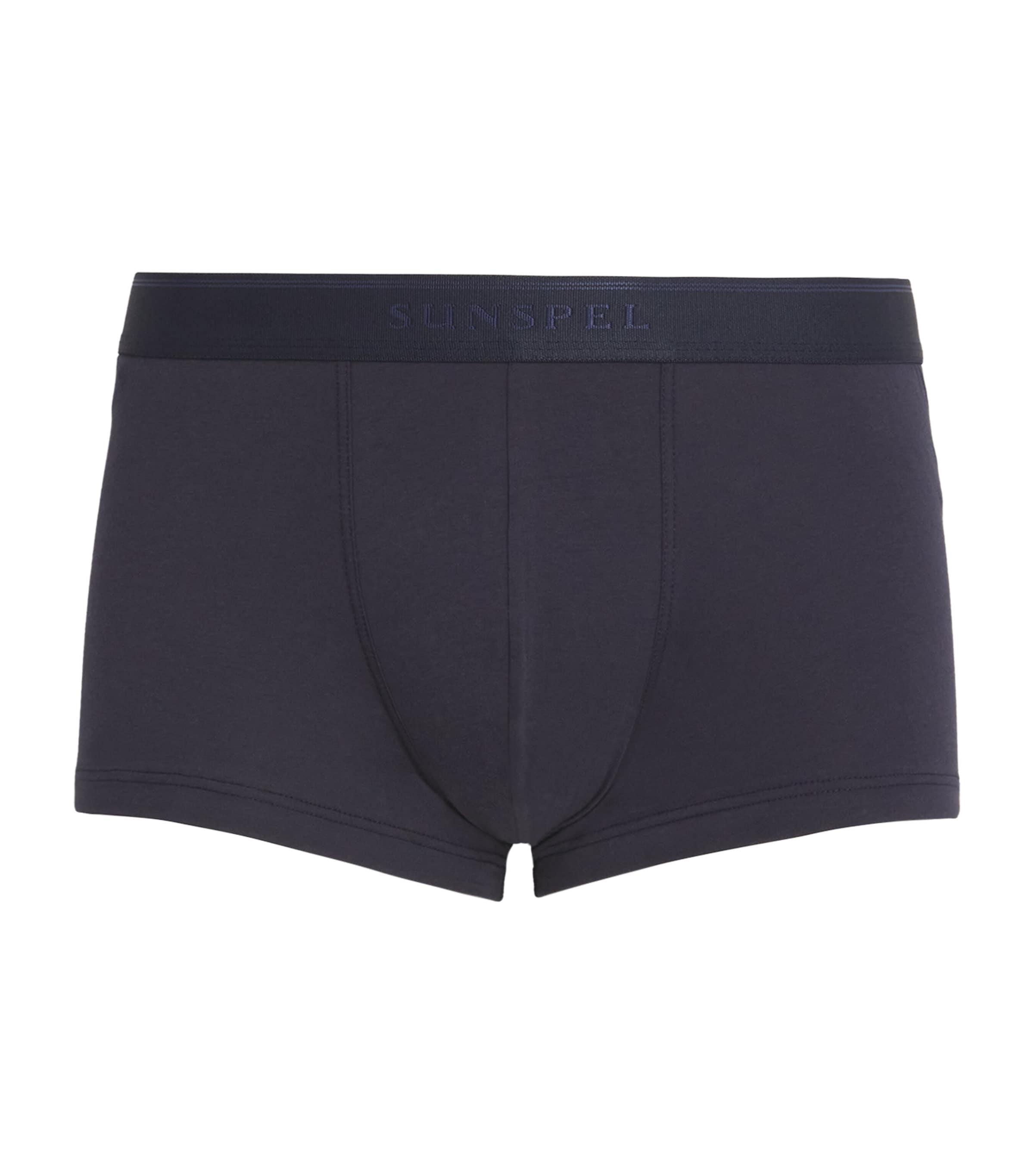 Stretch-Cotton Trunks (Pack of 3) by SUNSPEL