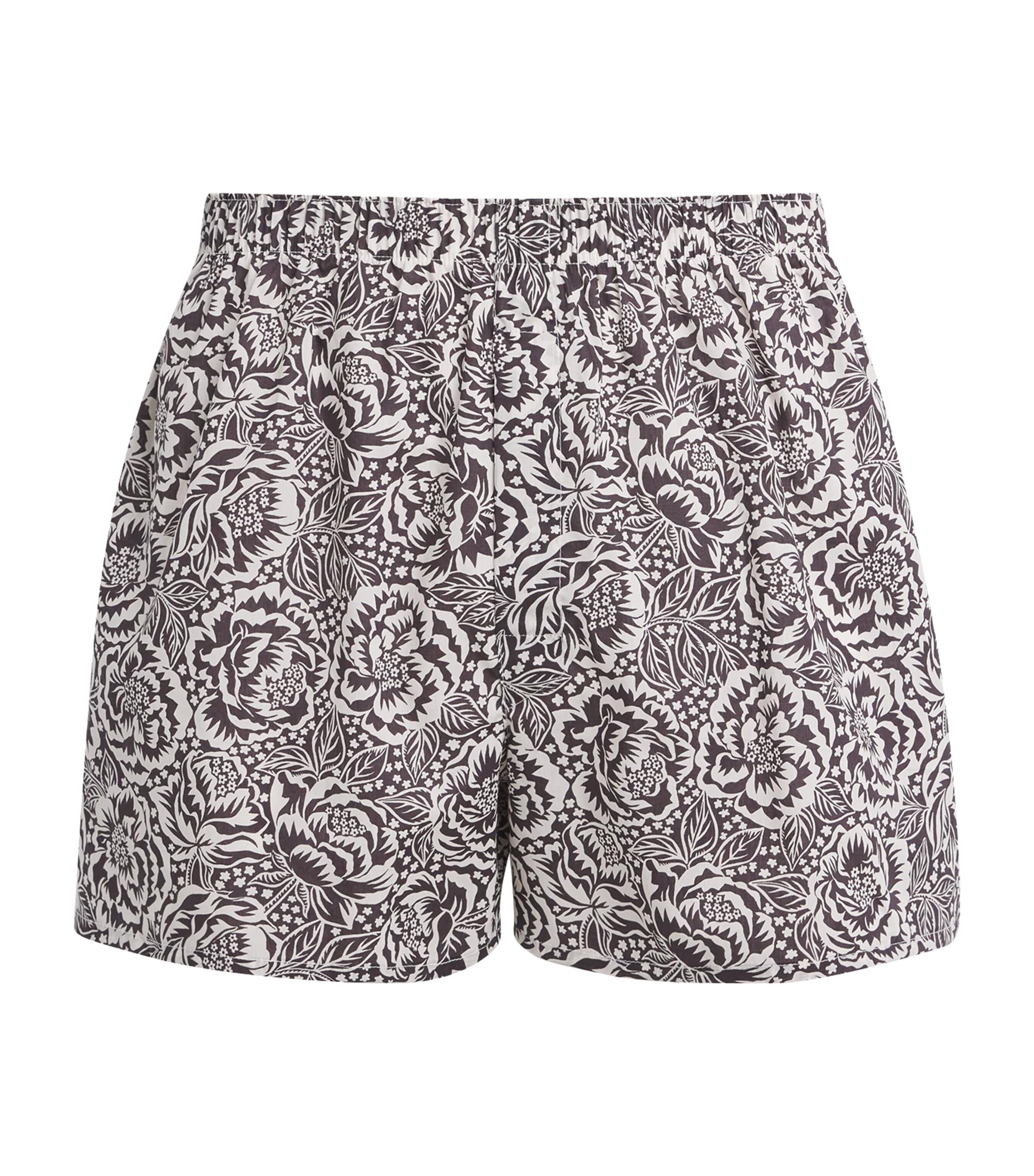 Sunspel Cotton Printed Boxer Shorts by SUNSPEL