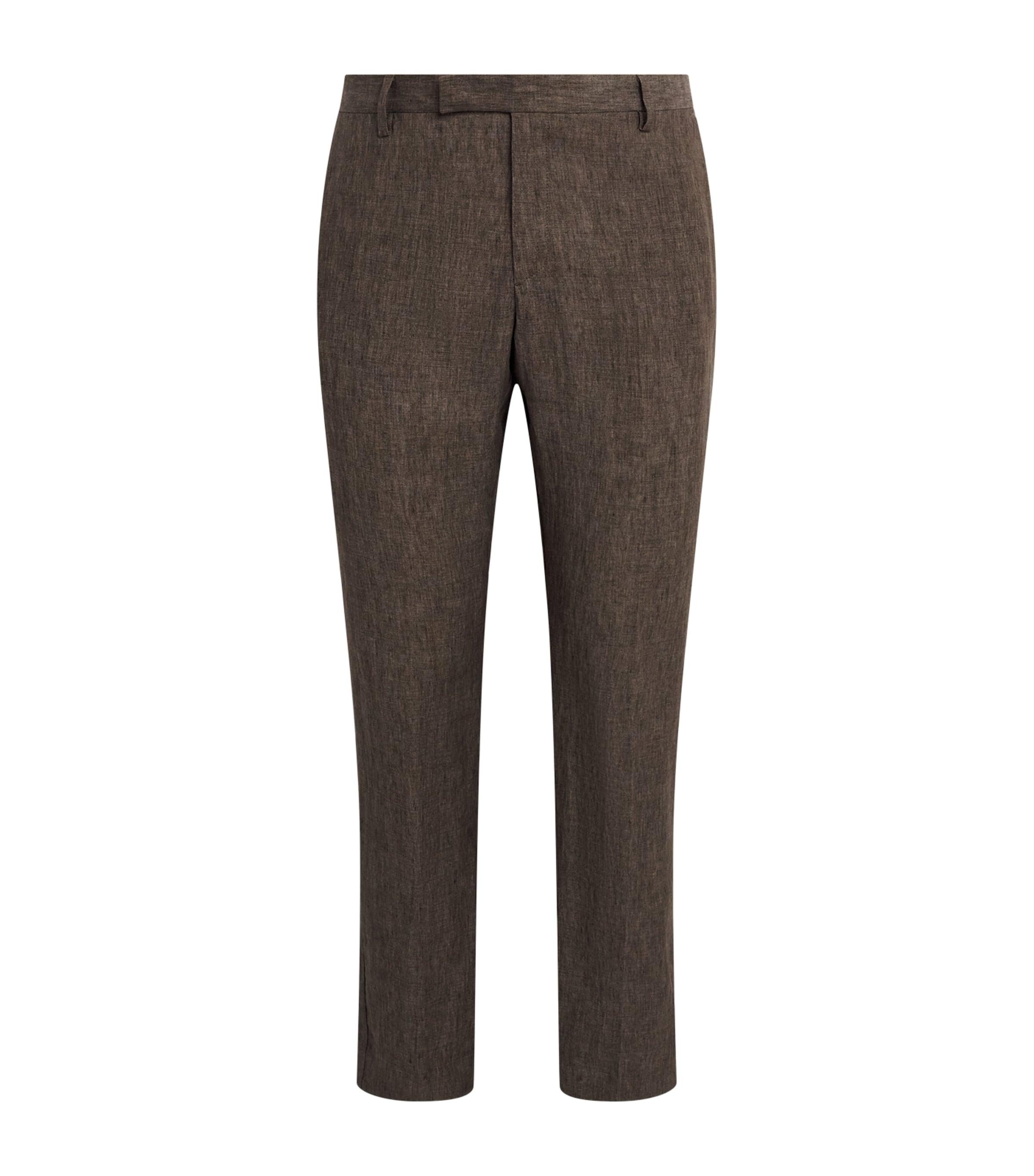 Sunspel Linen Slim Trousers by SUNSPEL