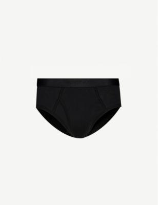 Superfine regular-fit cotton briefs by SUNSPEL