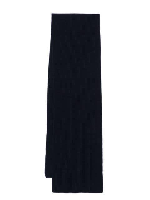 cashmere ribbed scarf by SUNSPEL