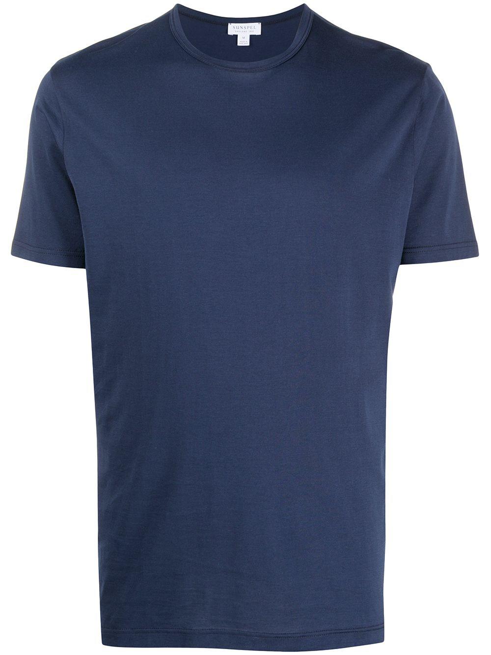 crew neck cotton T-shirt by SUNSPEL