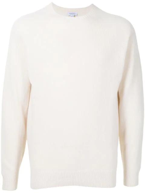 crew-neck wool jumper by SUNSPEL