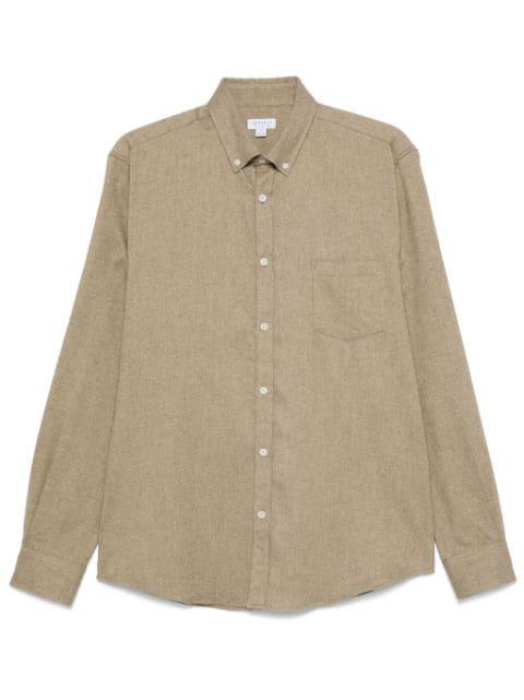 flannel button-up shirt by SUNSPEL