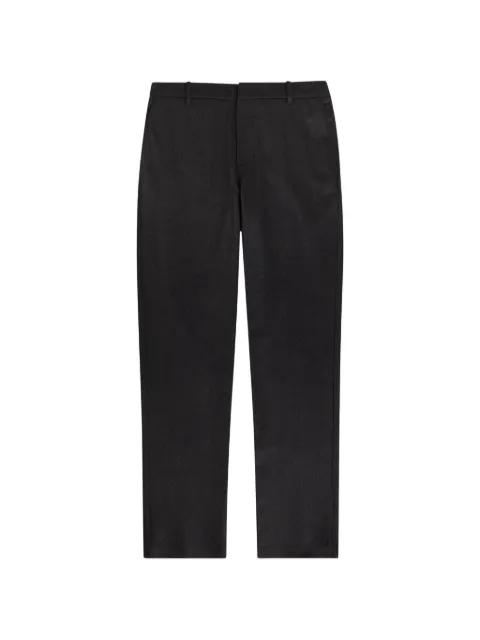 grey straight trousers by SUNSPEL