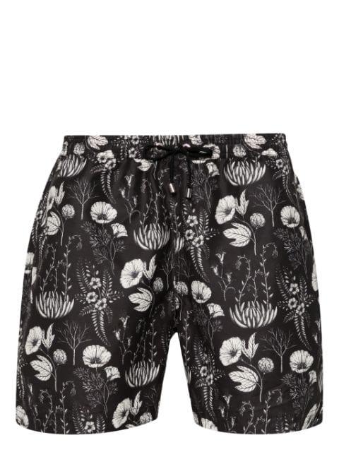 leaf-print swim shorts by SUNSPEL