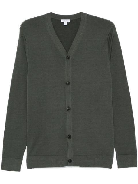 merino-wool cardigan by SUNSPEL