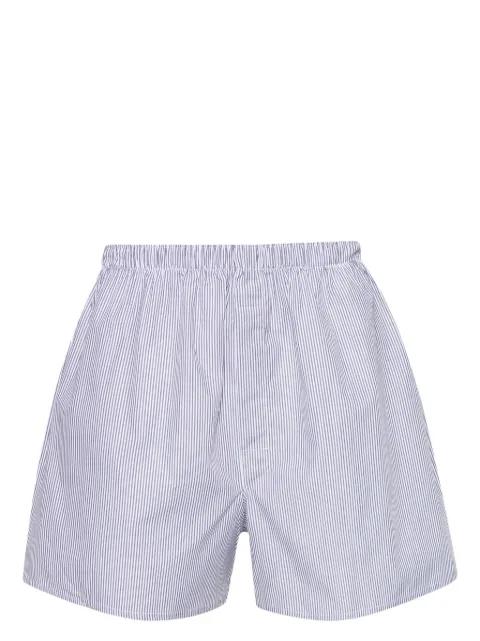 pinstriped cotton boxer shorts by SUNSPEL