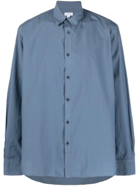 plain cotton shirt by SUNSPEL