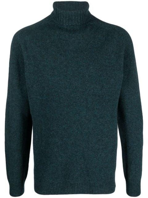 roll neck lambs-wool jumper by SUNSPEL