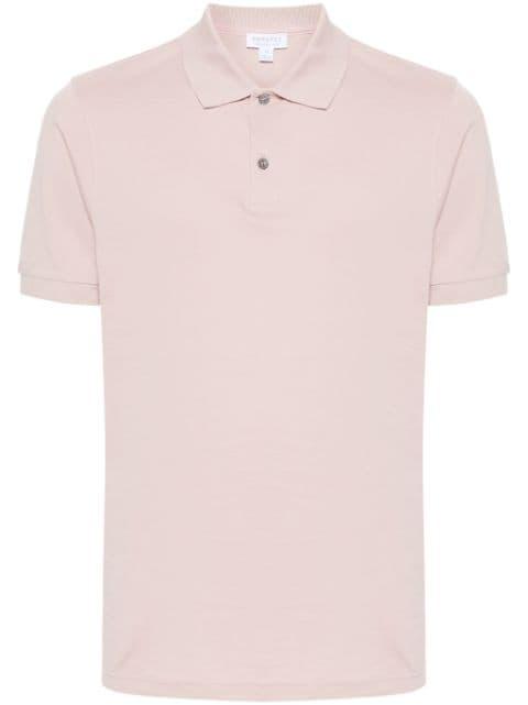 short-sleeve cotton polo shirt by SUNSPEL