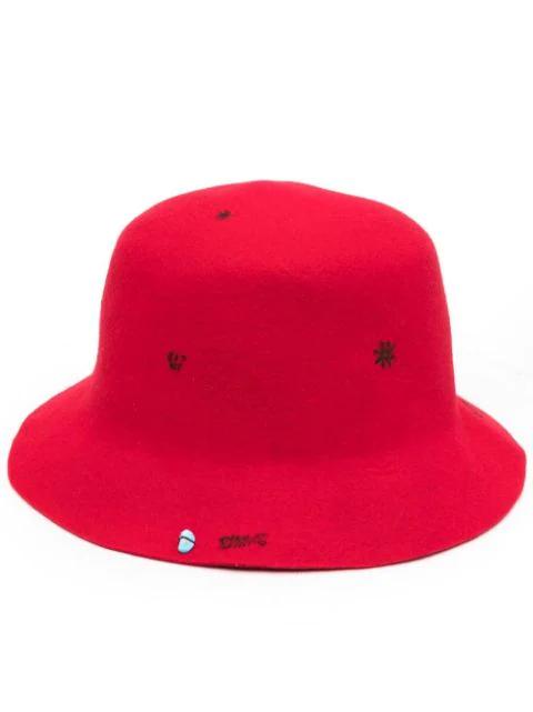 Freya narrow bucket bag by SUPER DUPER HATS