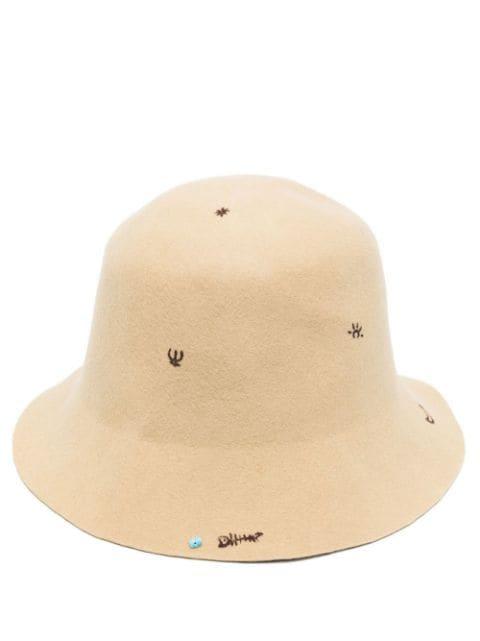 Freya narrow bucket hat by SUPER DUPER HATS