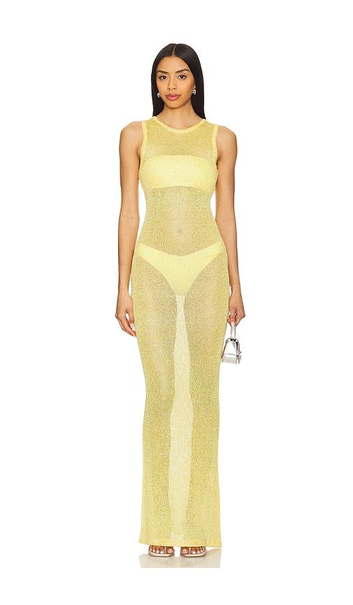superdown Alix Maxi Dress in Yellow by SUPERDOWN