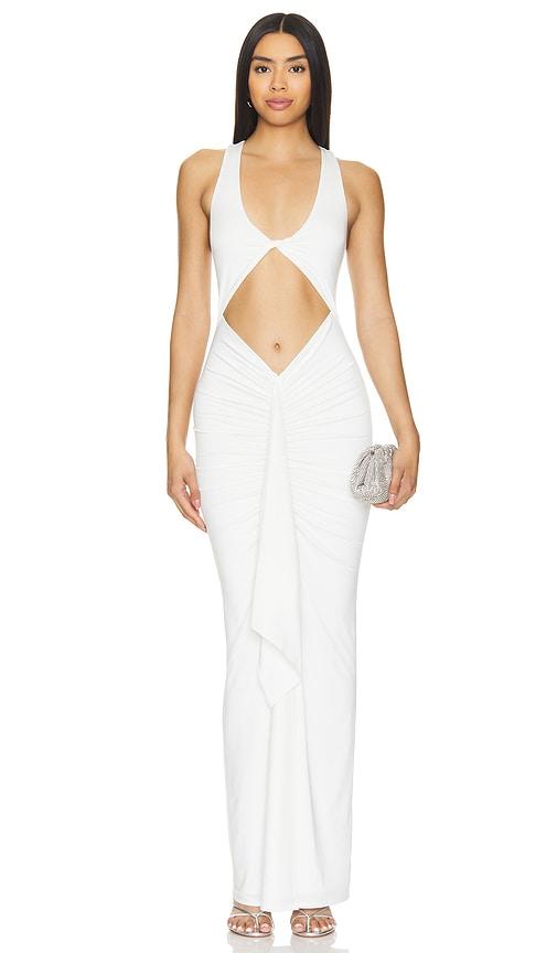 superdown Amai Maxi Dress in White by SUPERDOWN