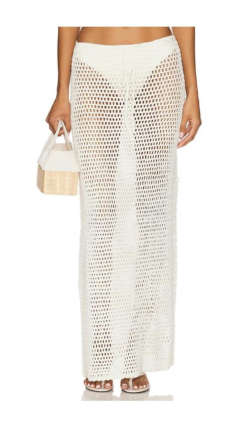 superdown Amelia Maxi Skirt in White by SUPERDOWN