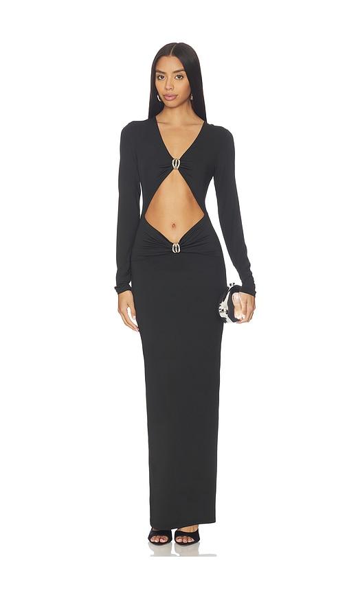 superdown Arlowe Maxi Dress in Black by SUPERDOWN