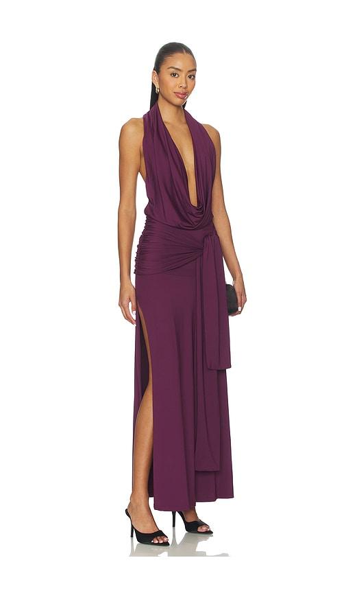 superdown Arwen Maxi Dress In Plum in Purple by SUPERDOWN