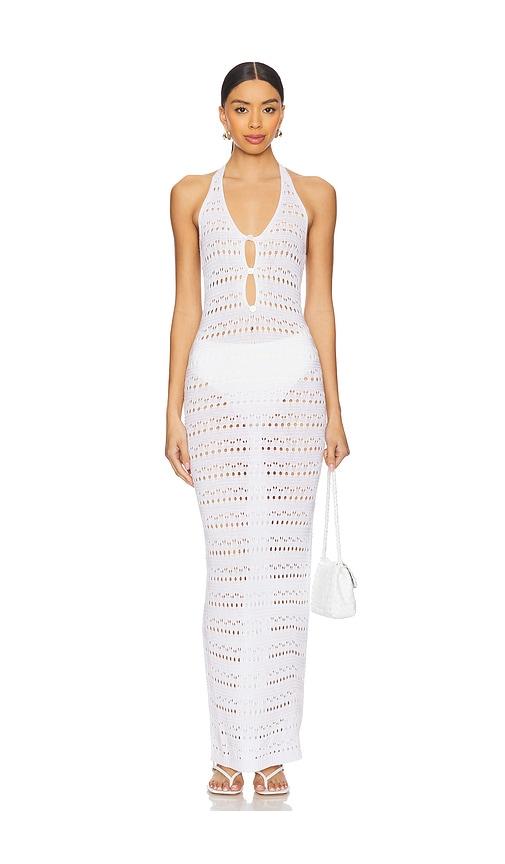 superdown Avril Maxi Dress in White by SUPERDOWN