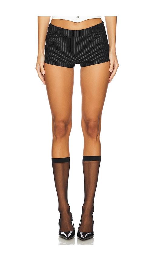 superdown Baya Micro Mini Short in Black by SUPERDOWN