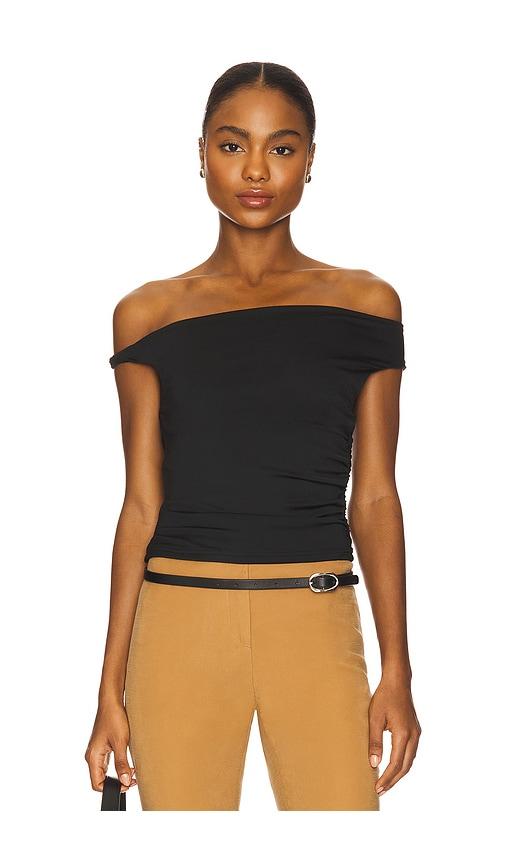 superdown Baylie Off Shoulder Top in Black by SUPERDOWN