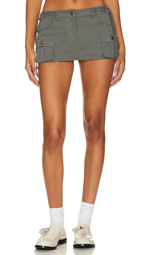 superdown Beatrix Cargo Skort in Grey by SUPERDOWN