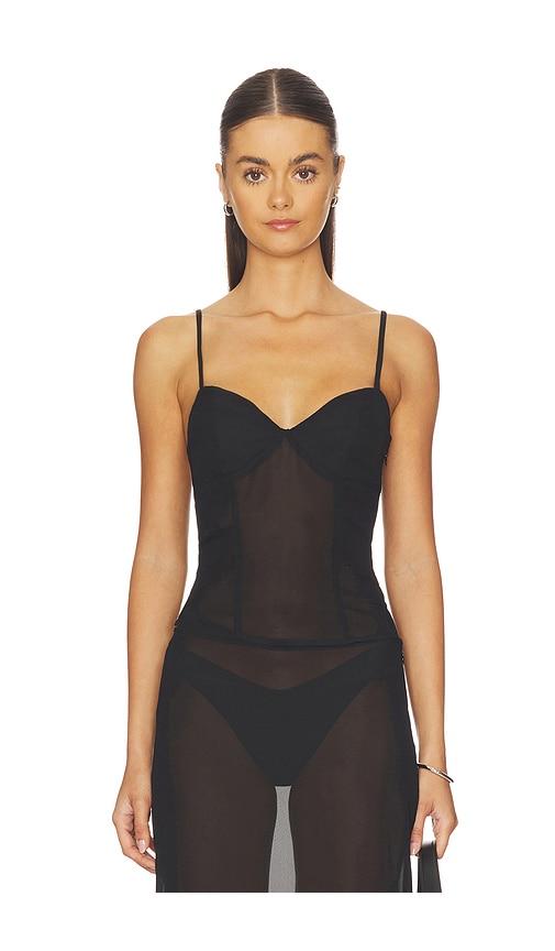 superdown Brantley Top in Black by SUPERDOWN