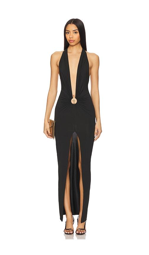 superdown Cambri Maxi Dress in Black by SUPERDOWN