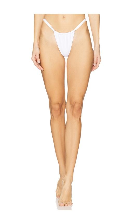 superdown Chiara Bikini Bottom in White by SUPERDOWN