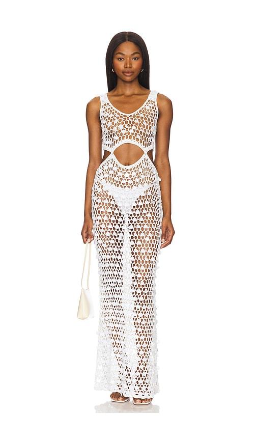 superdown Elena Maxi Dress in White by SUPERDOWN