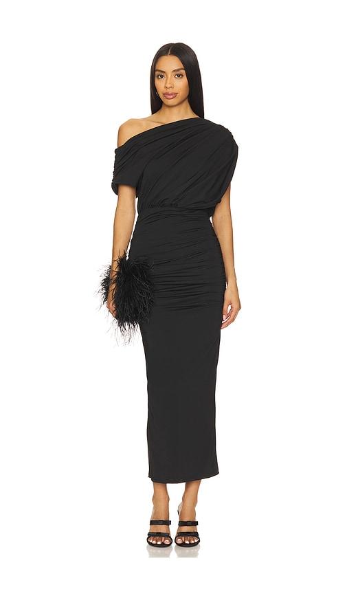 superdown Elisya Off Shoulder Dress in Black by SUPERDOWN